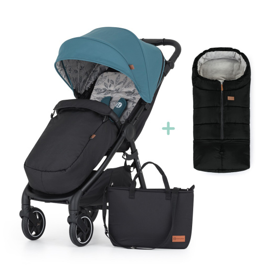 PETITE&MARS Kočárek sportovní Royal2 Black Ocean Blue + PETITE&MARS fusak Jibot ZDARMA PETITE&MARS Kočárek sportovní Royal2 Black Ocean Blue + PETITE&MARS fusak Jibot ZDARMA