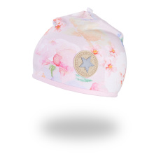 Little Angel-Čepice podšitá Outlast® - sv.růžová květy/růžová baby Velikost čepic: 3 | 42-44 cm Little Angel-Čepice podšitá Outlast® - sv.růžová květy/růžová baby Velikost čepic: 3 | 42-44 cm