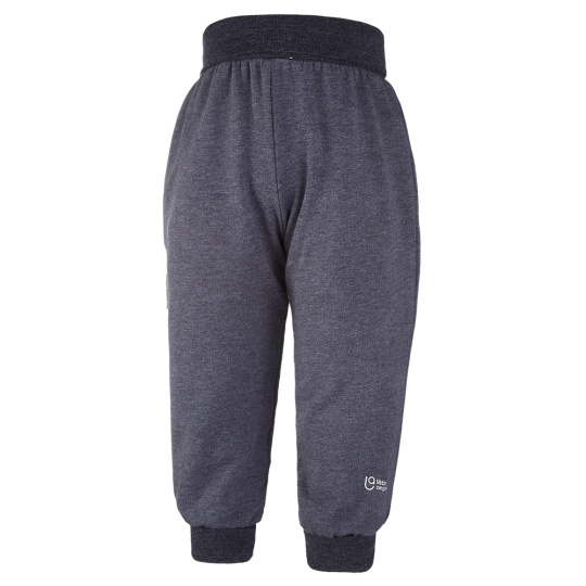 Little Angel-Tepláky smyk Outlast® - tm.šedý melír Velikost oblečení: 92 Little Angel-Tepláky smyk Outlast® - tm.šedý melír Velikost oblečení: 92