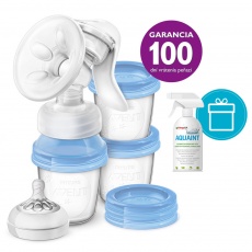 Philips AVENT Odsávačka mateřského mléka Natural s VIA systémem + AQUAINT 500 ml Philips AVENT Odsávačka mateřského mléka Natural s VIA systémem + AQUAINT 500 ml