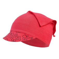 Little Angel-Šátek tenký kšilt Outlast® - jahodová/jahodová kytičky Velikost čepic: 3 | 42-44 cm Little Angel-Šátek tenký kšilt Outlast® - jahodová/jahodová kytičky Velikost čepic: 3 | 42-44 cm
