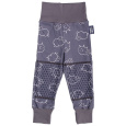 KAARSGAREN-Dětské bavlněné kalhoty s protiskluzem – Ovečka, šedé (vel. 74)