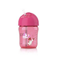 Philips AVENT @Hrneček s brčkem 260 ml růžový