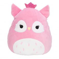SQUISHMALLOWS Sova růžová - Bri, 30 cm SQUISHMALLOWS Sova růžová - Bri, 30 cm