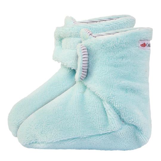 Little Angel-Bačkorky MAZLÍK BAMBUS Outlast® - sv.mint Velikost ostatní: 2