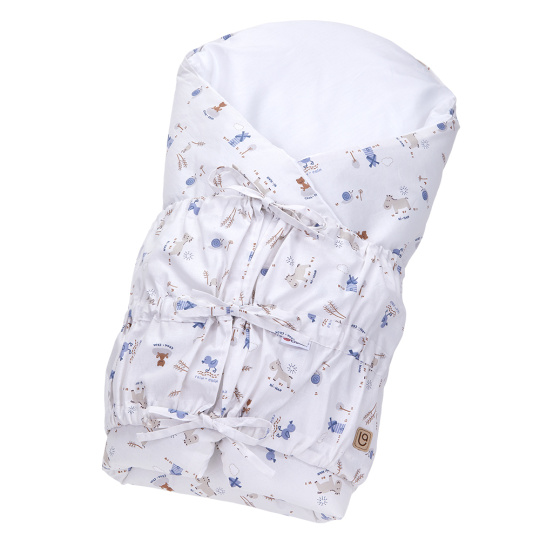 Little Angel-Zavinovačka šněrovací pevná záda ANGEL - Outlast® - krémová farma