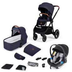 KINDERKRAFT Kočárek kombinovaný Everyday 3v1 Denim KINDERKRAFT Kočárek kombinovaný Everyday 3v1 Denim