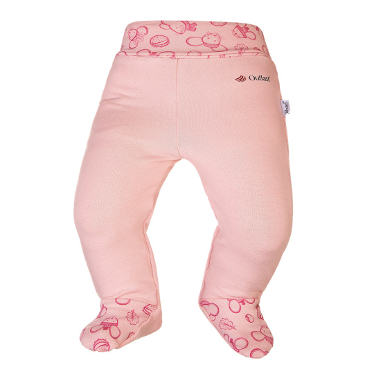 Little Angel-Polodupačky smyk TISK Outlast® - sv.starorůžová Velikost oblečení: 56