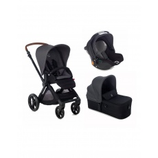JANÉ Kočárek kombinovaný Muum + Micro + Koos i-size R1 Cold Black JANÉ Kočárek kombinovaný Muum + Micro + Koos i-size R1 Cold Black