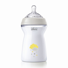 CHICCO Láhev kojenecká Natural Feeling 330 ml neutral 6m+ CHICCO Láhev kojenecká Natural Feeling 330 ml neutral 6m+