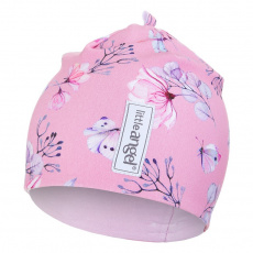 Little Angel-Čepice podšitá LOUKA Outlast® - růžová louka/levandulová Velikost: 4 | 45-48 cm Little Angel-Čepice podšitá LOUKA Outlast® - růžová louka/levandulová Velikost: 4 | 45-48 cm