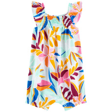 CARTER'S Overal letní Multi Floral holka 9m CARTER'S Overal letní Multi Floral holka 9m