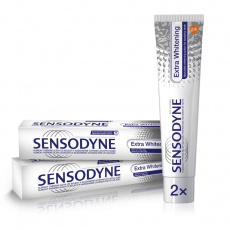 SENSODYNE Extra Whitening zubní pasta 2x75 ml SENSODYNE Extra Whitening zubní pasta 2x75 ml