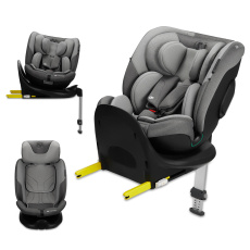 KINDERKRAFT SELECT Autosedačka i-Fix 40-150 cm Cool grey KINDERKRAFT SELECT Autosedačka i-Fix 40-150 cm Cool grey