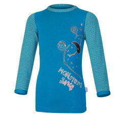 Little Angel-Tričko smyk MONSTERS DR Outlast® - tm.tyrkys/pruh tyrkyscitron Velikost oblečení: 86 Little Angel-Tričko smyk MONSTERS DR Outlast® - tm.tyrkys/pruh tyrkyscitron Velikost oblečení: 86
