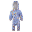 Little Angel-Overal podšitý lem Outlast® - denim kostičky Velikost oblečení: 80