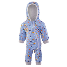 Little Angel-Overal podšitý lem Outlast® - denim kostičky Velikost oblečení: 80