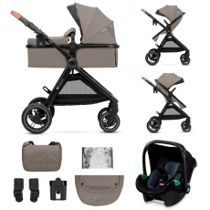 KINDERKRAFT Kočárek kombinovaný 3v1 Esme Sand Beige KINDERKRAFT Kočárek kombinovaný 3v1 Esme Sand Beige
