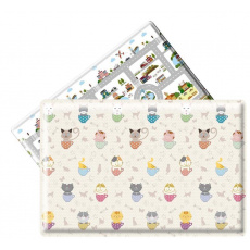 LALALU Podložka na hraní PREMIUM Medium, 190 x 130 x 1,2 - Malé kočičky LALALU Podložka na hraní PREMIUM Medium, 190 x 130 x 1,2 - Malé kočičky