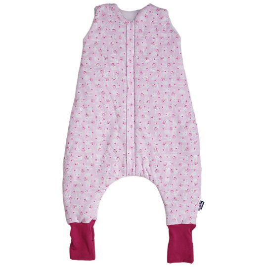 KAARSGAREN-Spací pytel nohavice 100 cm – růžový zajíc KAARSGAREN-Spací pytel nohavice 100 cm – růžový zajíc