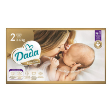 DADA Extra Care Pleny jednorázové 2 Mini (3-6 kg) 44 ks DADA Extra Care Pleny jednorázové 2 Mini (3-6 kg) 44 ks