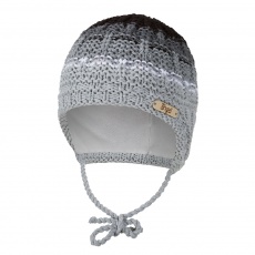 Little Angel-Čepice pletená zavazovací duha Outlast ® - šedá Velikost: 2 | 39-41 cm Little Angel-Čepice pletená zavazovací duha Outlast ® - šedá Velikost: 2 | 39-41 cm