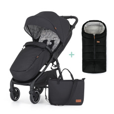 PETITE&MARS Kočárek sportovní Royal2 Black Perfect Black + PETITE&MARS fusak Jibot ZDARMA PETITE&MARS Kočárek sportovní Royal2 Black Perfect Black + PETITE&MARS fusak Jibot ZDARMA