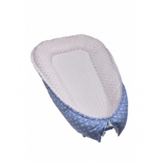 T-Tomi-HNÍZDEČKO PRO MIMINKO MINKY, BLUE / DOTS T-Tomi-HNÍZDEČKO PRO MIMINKO MINKY, BLUE / DOTS