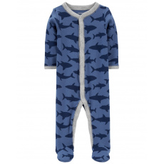 CARTER'S Overal na druky Sleep&Play Blue Shark chlapec NB/vel. 56 CARTER'S Overal na druky Sleep&Play Blue Shark chlapec NB/vel. 56