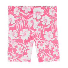 CARTER'S Kraťasy Pink Floral holka 9m CARTER'S Kraťasy Pink Floral holka 9m