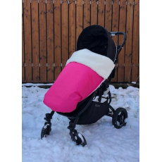KAARSGAREN-Růžová zimní deka merino nepadací KAARSGAREN-Růžová zimní deka merino nepadací