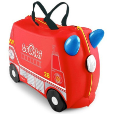 TRUNKI Kufřík cestovní odrážedlo Hasičské auto 3r+