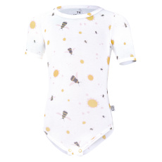 Little Angel-Body tenké tričko TISK KR Outlast® - bílá čmeláci Velikost oblečení: 86 Little Angel-Body tenké tričko TISK KR Outlast® - bílá čmeláci Velikost oblečení: 86