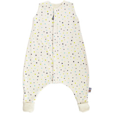 KAARSGAREN-Merino spací pytel 100 cm bio puntíky s nožičkami