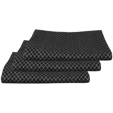 KAARSGAREN-3 ks Přebalovací podložka Tencel černá mřížka 48 x 80 cm KAARSGAREN-3 ks Přebalovací podložka Tencel černá mřížka 48 x 80 cm