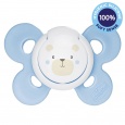 CHICCO Dudlík Physio Comfort silikonový 2-6m chlapec - méďa 1 ks