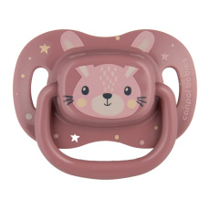 CANPOL BABIES Dudlík silikonový symetrický Cute animals 0-6m 1ks růžový CANPOL BABIES Dudlík silikonový symetrický Cute animals 0-6m 1ks růžový