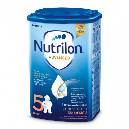 NUTRILON 5 Mléko batolecí 800 g, 35+