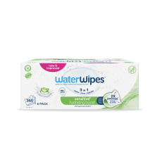 6x WATERWIPES Ubrousky vlhčené Hydrating clean bez obsahu plastů 60 ks ( 360 ks ) 6x WATERWIPES Ubrousky vlhčené Hydrating clean bez obsahu plastů 60 ks ( 360 ks )