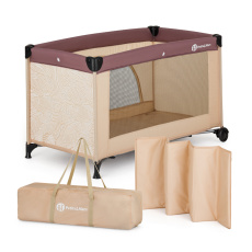 PETITE&MARS Postýlka cestovní Nyja Urban Jungle Sand PETITE&MARS Postýlka cestovní Nyja Urban Jungle Sand