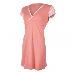 Little Angel-Noční košile tenká Outlast® - pruh broskvový Velikost: XL Little Angel-Noční košile tenká Outlast® - pruh broskvový Velikost: XL