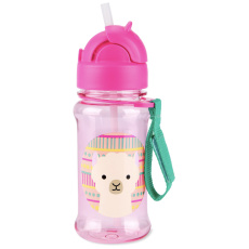 SKIP HOP Zoo tritan Láhev s brčkem 355ml Llama 12m+ SKIP HOP Zoo tritan Láhev s brčkem 355ml Llama 12m+