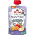 HOLLE Bio-Organic Tropic Tiger ovocné pyré jablko, mango a maracuja, 100 g (8m+)