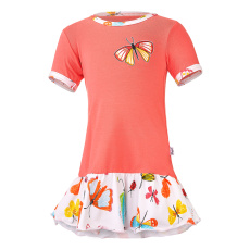 Little Angel-Tunika tenká Outlast® - tm.coral/motýlci Velikost oblečení: 86 Little Angel-Tunika tenká Outlast® - tm.coral/motýlci Velikost oblečení: 86