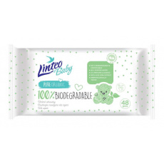 LINTEO Vlhčené ubrousky Baby 100% Biodegradable LINTEO Vlhčené ubrousky Baby 100% Biodegradable