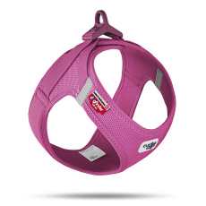 CURLI Postroj pro psy se sponou Air-Mesh Fuchsia 3XS, 1,5- 3 kg