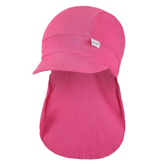 Little Angel-Kšiltovka tenká pirát Outlast® - tm.růžová Velikost čepic: 6 | 54-57 cm