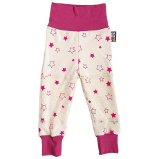 KAARSGAREN-Kalhoty s protiskluzem bio fuchsia hvězdy velikost 80 KAARSGAREN-Kalhoty s protiskluzem bio fuchsia hvězdy velikost 80