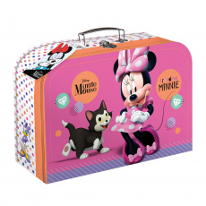TEDDIES Kufřík školní papírový Disney Minnie TEDDIES Kufřík školní papírový Disney Minnie
