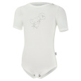 Little Angel-Body tenké KR obrázek Outlast® - bílá káva Velikost oblečení: 92